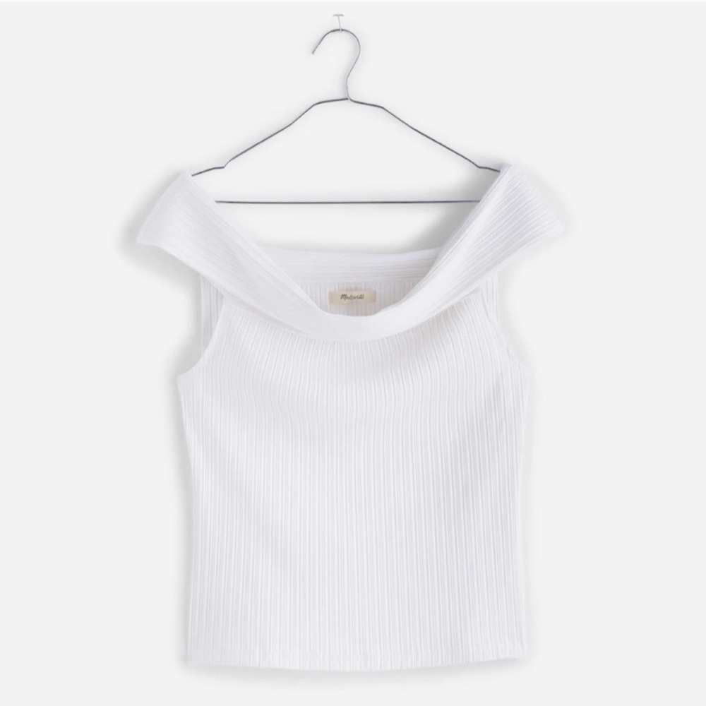 Ribbed Off The Shoulder Top NWT
Madewell